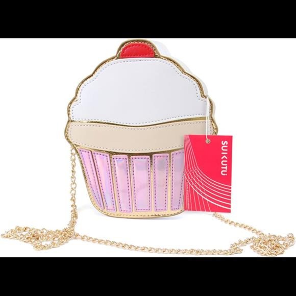 Cupcake  Crossbody Handbag - Picture 6 of 7